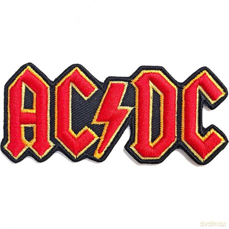 AC/DC: Standard Patch: Cut Out 3D Logo
