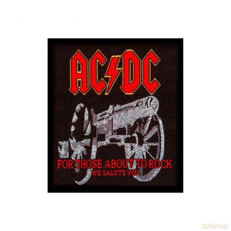 AC/DC: Standard Patch: For those about to Rock