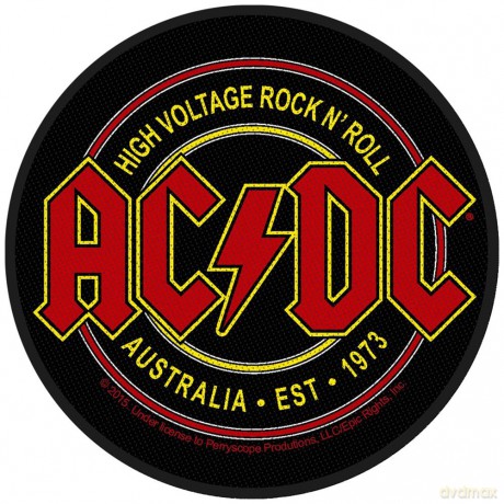 AC/DC: Standard Patch: High Voltage Rock N Roll