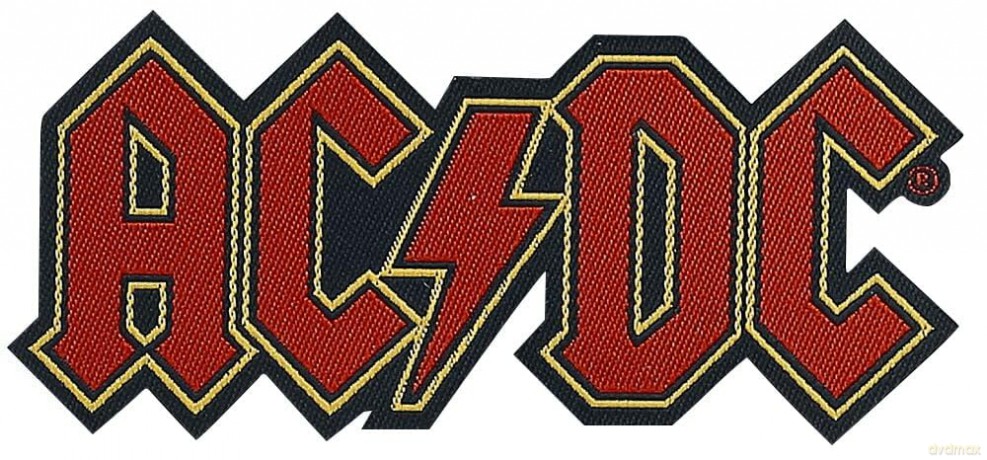 AC/DC: Standard Patch: Logo Cut-out