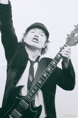 AC/DC: Textile Poster: Angus