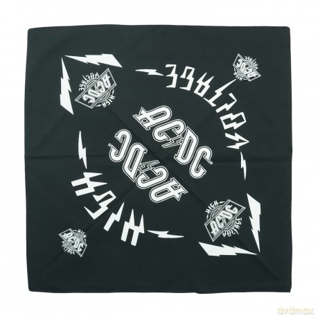 AC/DC: Unisex Bandana: High Voltage (Black)