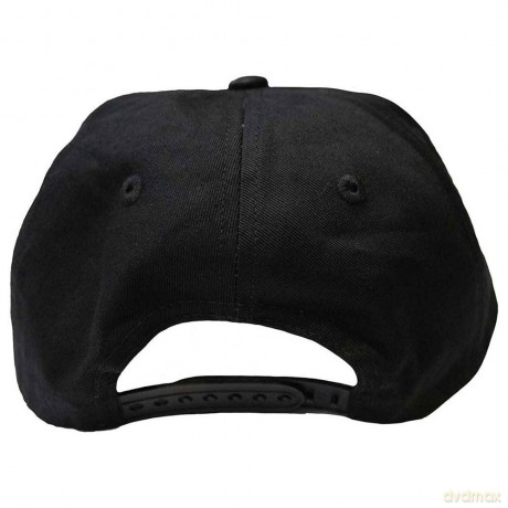 AC/DC: Unisex Baseball Cap: Silver Logo (Black)