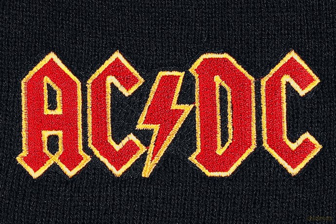 AC/DC: Unisex Beanie Hat: Logo (Black)