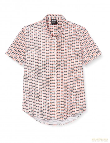 AC/DC: Unisex Casual Shirt: Logo (White) (All Over Print) (X-Large)