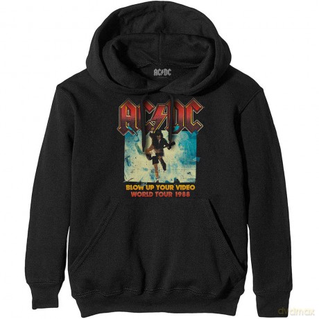 AC/DC: Unisex Pullover Hoodie: Blow Up Your Video (Black) (XX-Large)