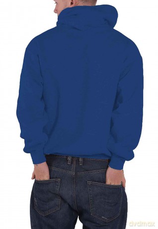 AC/DC: Unisex Pullover Hoodie: Evolution of Rock (Navy Blue) (Medium)