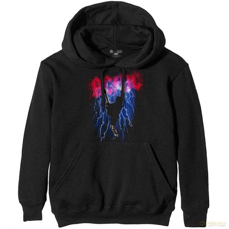 AC/DC: Unisex Pullover Hoodie: Thunderstruck (Black) (X-Large)