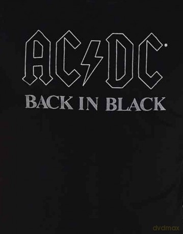 AC/DC: Unisex T-Shirt: Back In Black (Black) (Large)