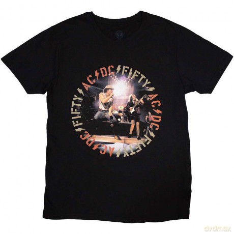 AC/DC: Unisex T-Shirt: Live! (Black) (X-Large)