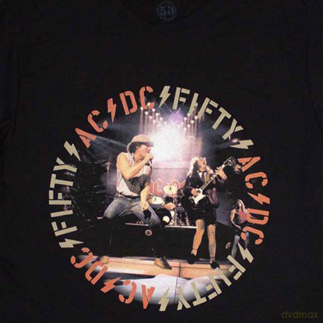 AC/DC: Unisex T-Shirt: Live! (Black) (X-Large)