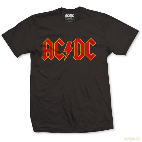 AC/DC: Unisex T-Shirt: Logo (Black) (XXXX-Large)