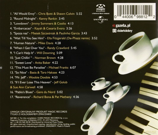Smooth Jazz Cafe vol. 4 - Marek Niedźwiedzki Zaprasza [CD]