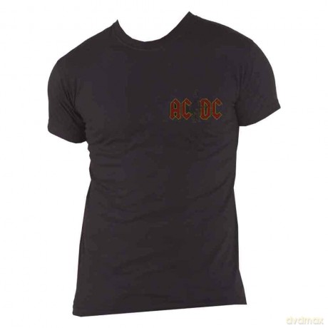 AC/DC: Unisex Tee: Hard As Rock (Back Print) (XX-Large)