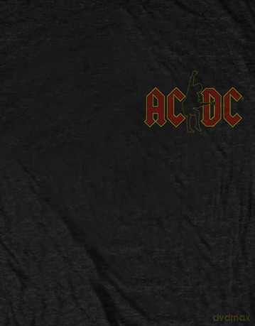 AC/DC: Unisex Tee: Hard As Rock (Back Print) (XX-Large)