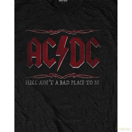 AC/DC: Unisex Tee: Hell Ain't A Bad Place (Medium)