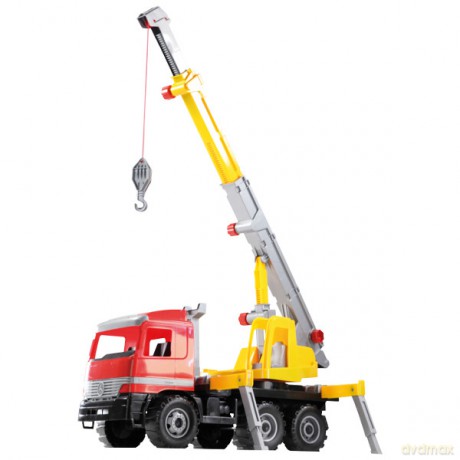 LENA Żuraw Samochodowy 70 cm redyellow [ZABAWKA]