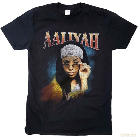 Aaliyah: Unisex T-Shirt: Trippy (Black) (XX-Large)