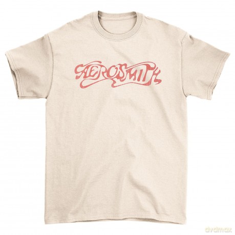 Aerosmith: Unisex T-Shirt: Classic Logo (Natural) (Small)
