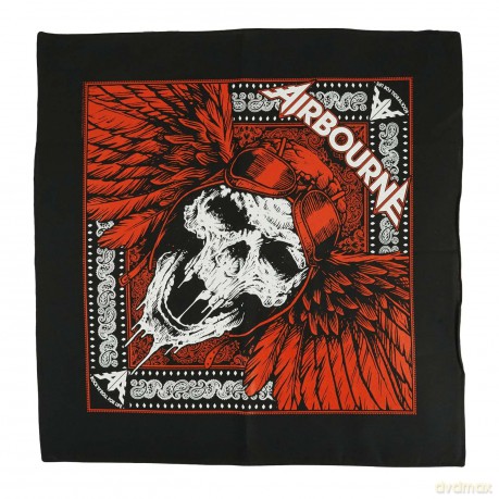 Airbourne: Bandana: Red Skull