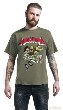 Airbourne: Unisex T-Shirt: Nitro (Grey) (Medium)