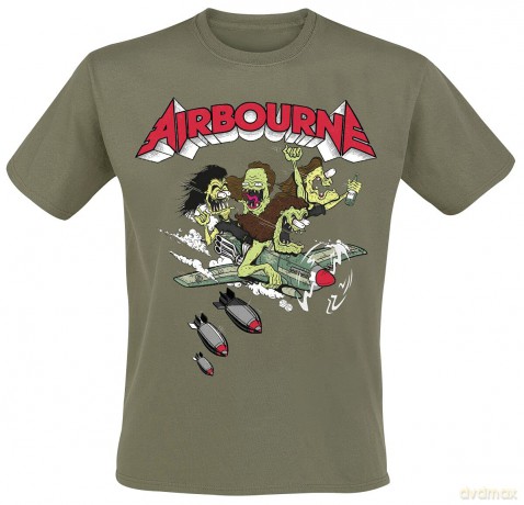 Airbourne: Unisex T-Shirt: Nitro (Grey) (X-Large)