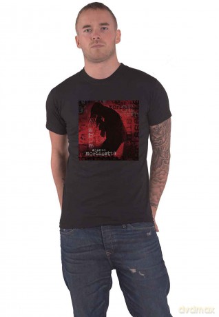 Alanis Morissette: Unisex T-Shirt: Ironic Silhouette (Black) (Small)