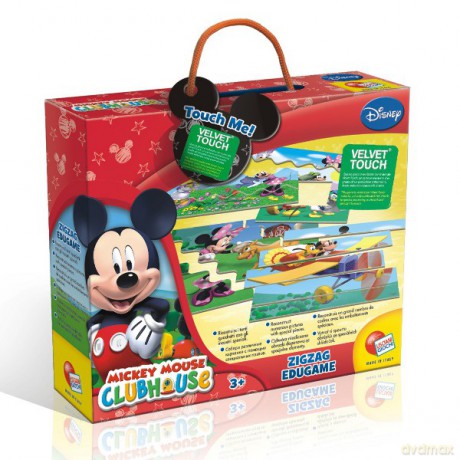 LISCIANIGIOCHI Zig Zag Mickey Velvet [GRA]