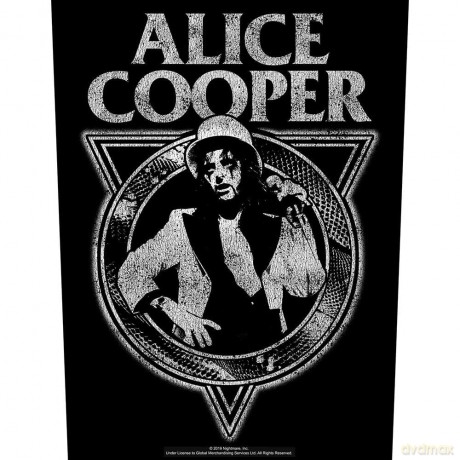 Alice Cooper: Back Patch: Snakeskin