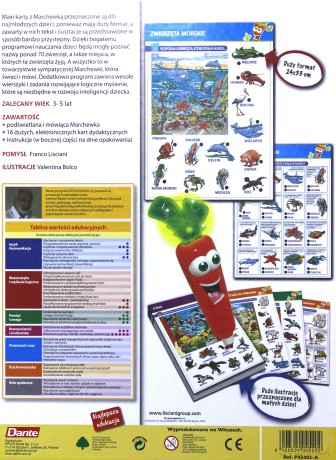 LISCIANIGIOCHI Karotka cyfry zwierzęta [ZABAWKA]