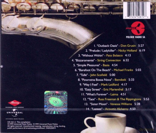 Smooth Jazz Cafe vol. 1 - Marek Niedźwiecki Zaprasza [CD]