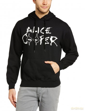Alice Cooper: Men's Pullover Hoodie: Eyes Logo (Large)