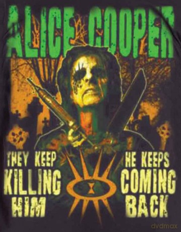 Alice Cooper: Men's Tee: Graveyard (Small)