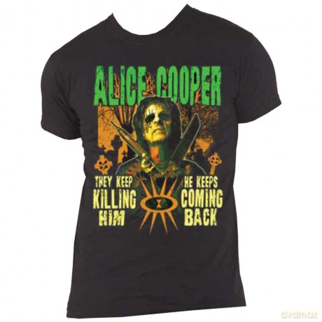 Alice Cooper: Men's Tee: Graveyard (X-Large)