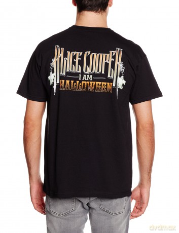 Alice Cooper: Men's Tee: I am Halloween (Back Print) (Medium)