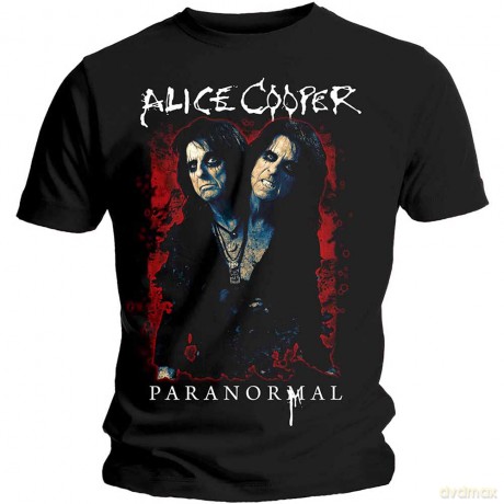 Alice Cooper: Men's Tee: Paranormal Splatter (Large)