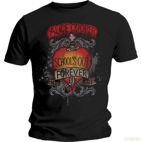 Alice Cooper: Men's Tee: Schools Out Dagger (Small)