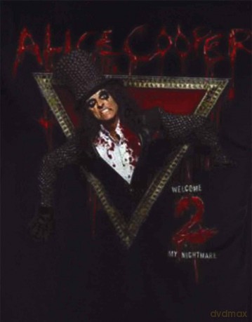 Alice Cooper: Men's Tee: Welcome to my Nightmare (Medium)