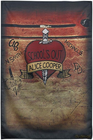Alice Cooper: Textile Poster: Schools Out