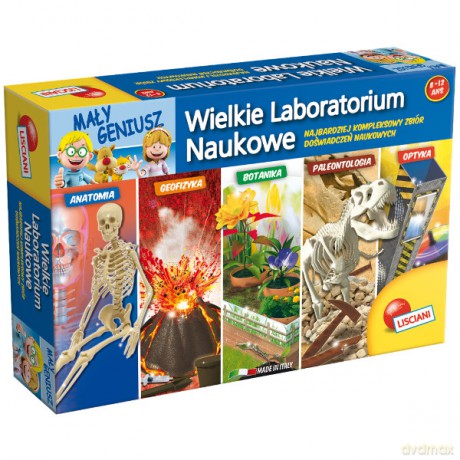 LISCIANIGIOCHI Laborat.Naukowe 5w1 [ZABAWKA]