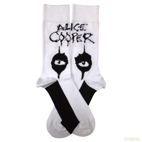 Alice Cooper: Unisex Ankle Socks: Eyes (White) (UK Size 7 - 11)