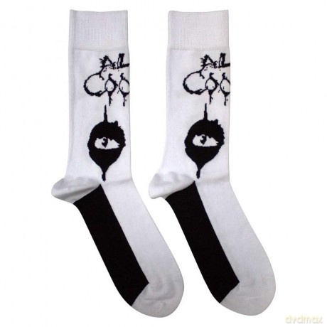 Alice Cooper: Unisex Ankle Socks: Eyes (White) (UK Size 7 - 11)