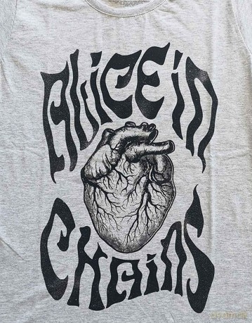 Alice In Chains: Ladies T-Shirt: Transplant (Heather Grey) (Small)