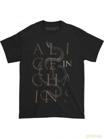 Alice In Chains: Men's Tee: Snakes (Small)