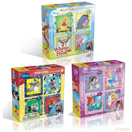 LISCIANIGIOCHI Puzzle Baby z mazakami [PUZZLE]