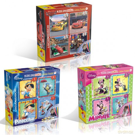 LISCIANIGIOCHI Puzzle Baby z mazakami [PUZZLE]