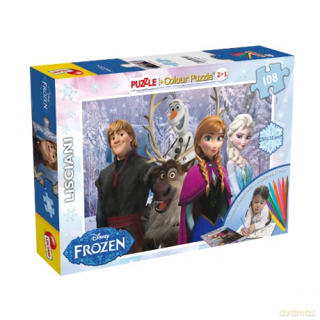 LISCIANIGIOCHI Puzzle Frozen 108 el. [PUZZLE]