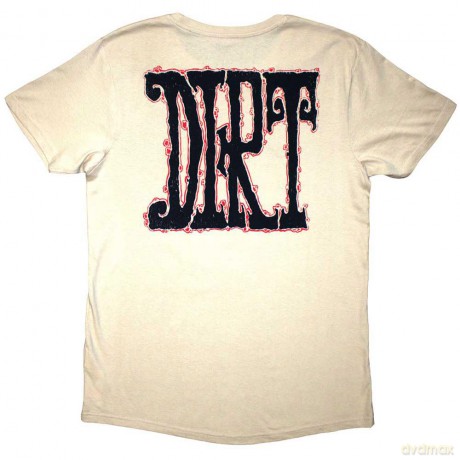 Alice In Chains: Unisex T-Shirt: Dirt (Sand) (Back Print) (Medium)