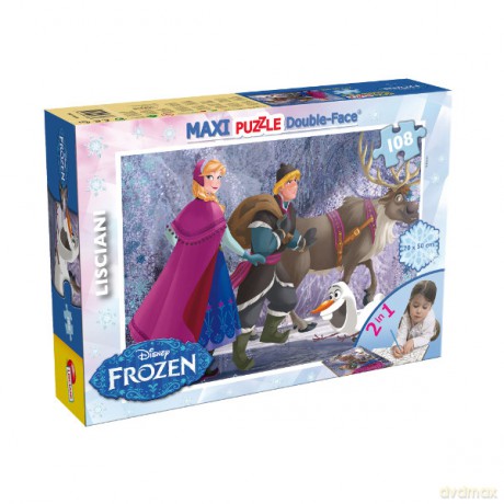 LISCIANIGIOCHI Puzzle Frozen maxi 108 el [PUZZLE]