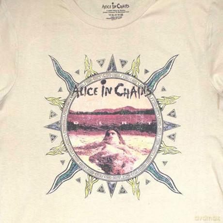 Alice In Chains: Unisex T-Shirt: Dirt (Sand) (Back Print) (X-Large)